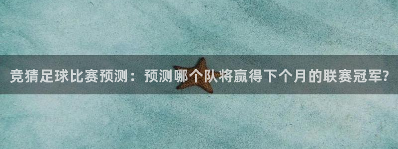 竞猜足球比赛预测：预测哪个队将赢得下